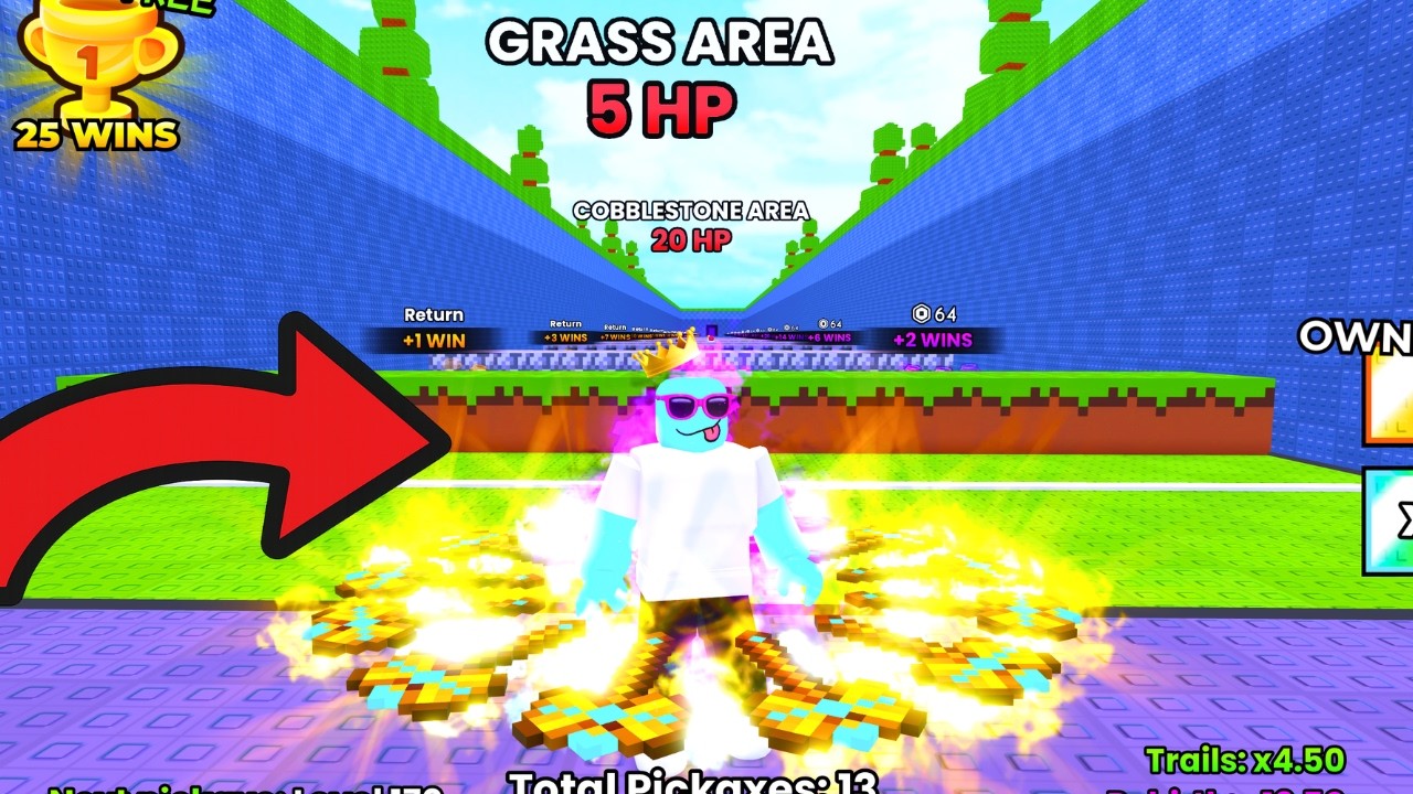 +1 Pickaxe Swing Escape gameplay video thumbnail